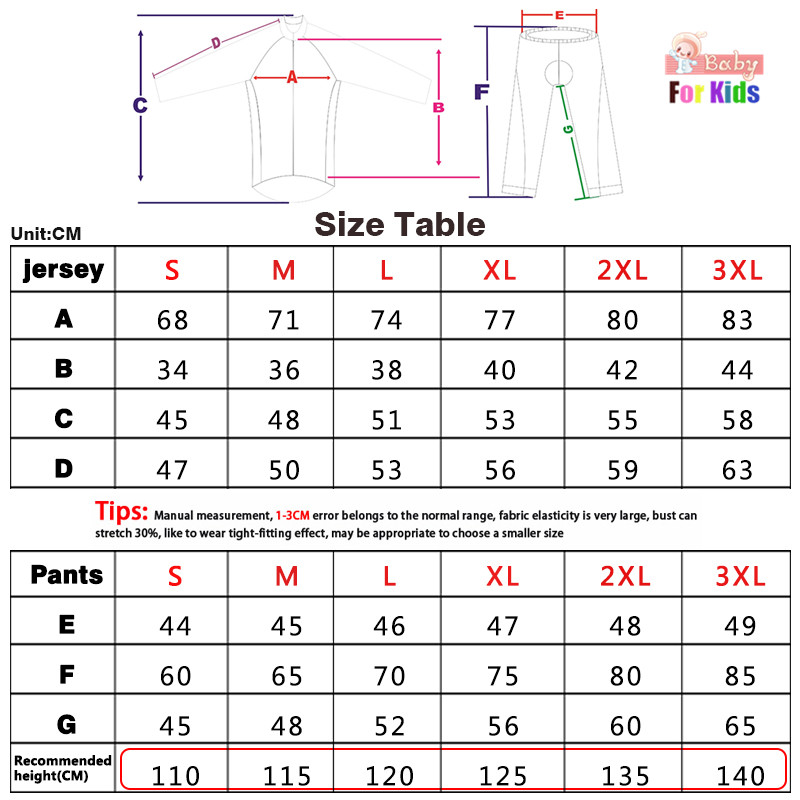 Setelan Jersey Bersepeda Lenga - Baby Clothing Dividers ulasan dan harga